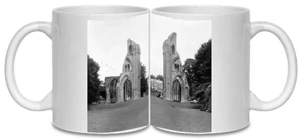 Glastonbury Abbey, Somerset, c. 1920s