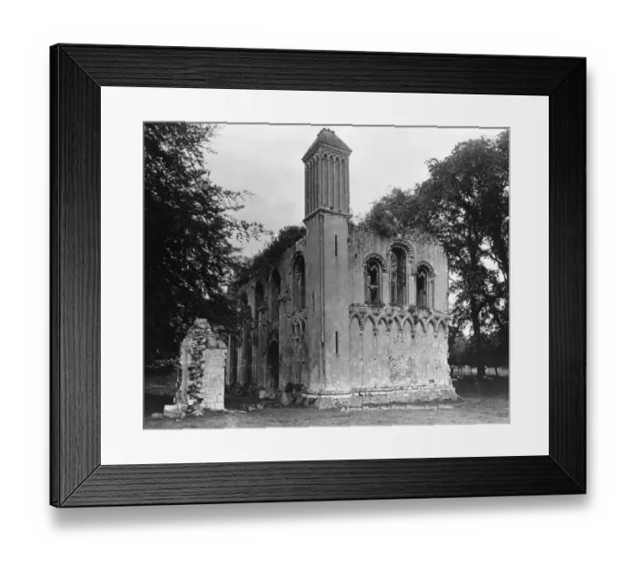 Framed Print : Lady Chapel at Glastonbury Abbey, Somerset, May 1928