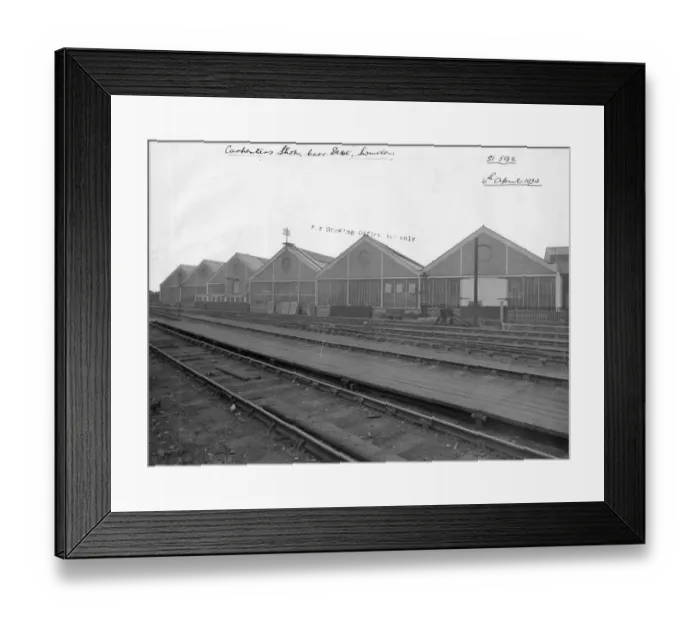 Framed Print : No 12 shop, Carpenters Shop, 1934 Framed Print : No 12 shop, Carpenters Shop, 1934