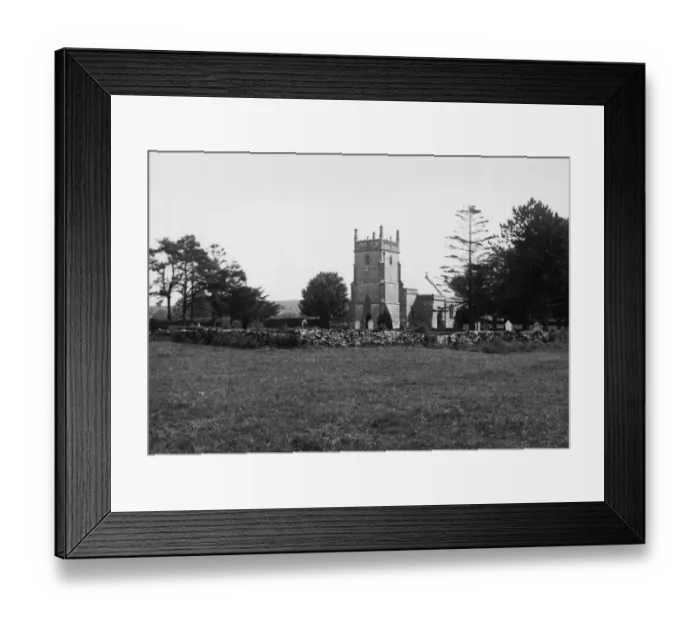Framed Print : Priddy Church, Somerset Framed Print : Priddy Church, Somerset