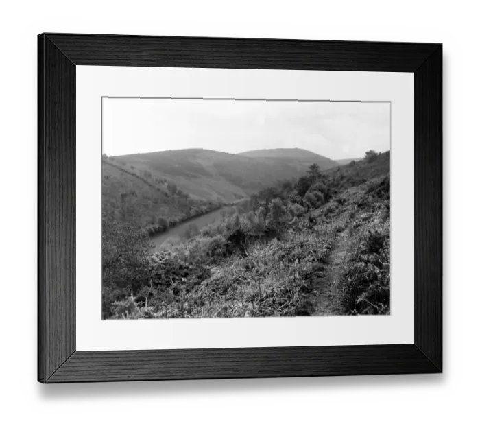 Framed Print : Quantock Hills, Somerset, c. 1920s Framed Print : Quantock Hills, Somerset, c. 1920s