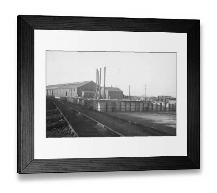Framed Print : No 22 Shop, Oil Works stores, 1951 Framed Print : No 22 Shop, Oil Works stores, 1951