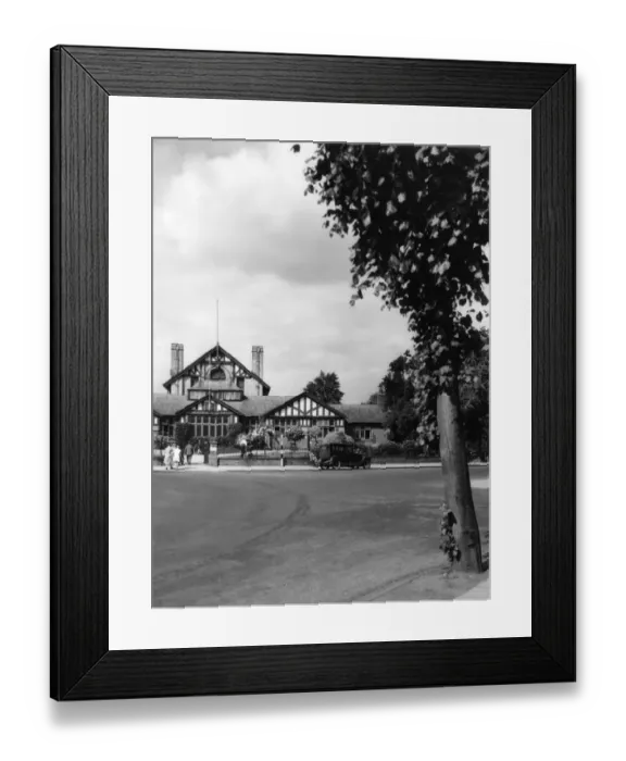 Framed Print : St Andrews Brine Baths, Droitwich, July 1939 Framed Print : St Andrews Brine Baths, Droitwich, July 1939