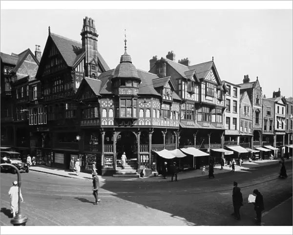 The Rows, Chester, 1920s