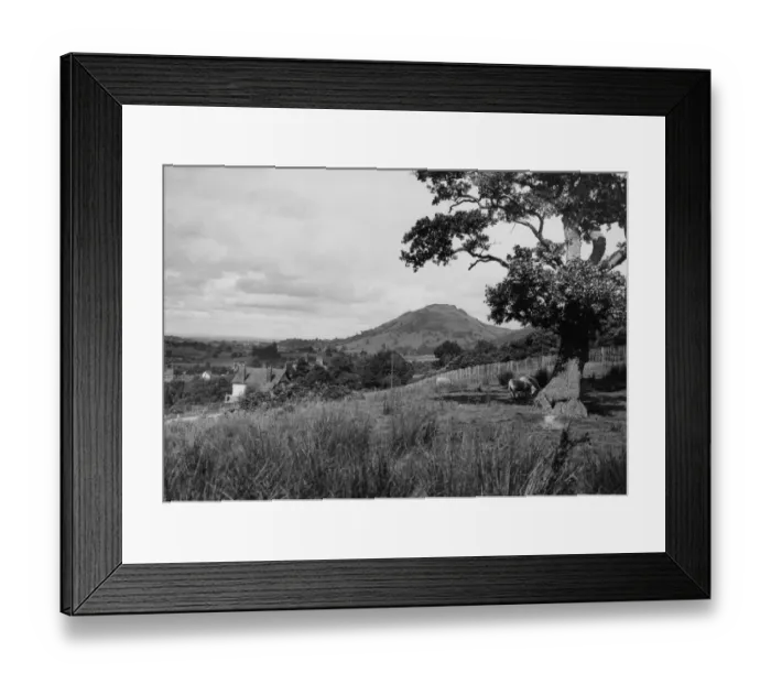 Framed Print : Caer Caradoc, Church Stretton, Shropshire, July 1932 Framed Print : Caer Caradoc, Church Stretton, Shropshire, July 1932
