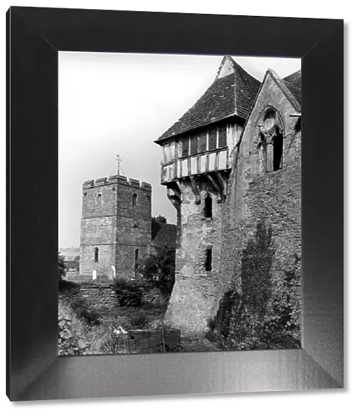 Stokesay Castle & Church, Shropshire, August 1947