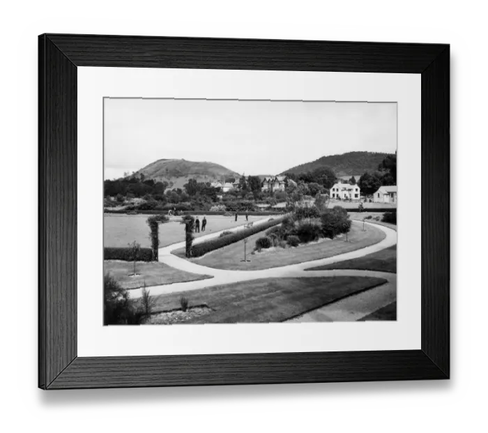 Framed Print : Church Stretton, Shropshire, July 1932 Framed Print : Church Stretton, Shropshire, July 1932