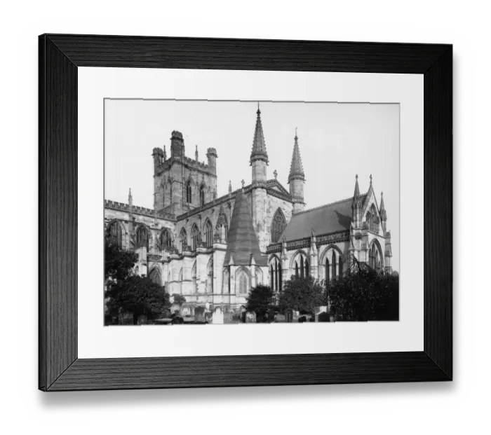 Framed Print : Chester Cathedral, Cheshire, c. 1920s Framed Print : Chester Cathedral, Cheshire, c. 1920s