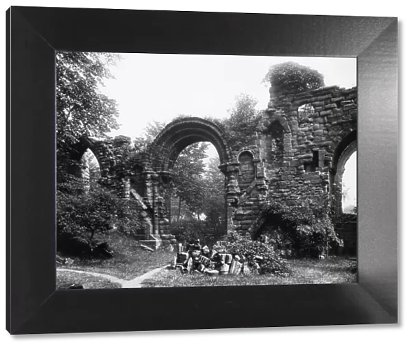 St Johns Ruins, Chester, Cheshire, 1920s