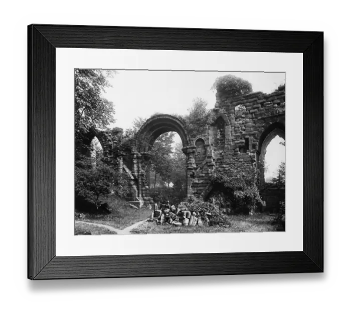 Framed Print : St Johns Ruins, Chester, Cheshire, 1920s Framed Print : St Johns Ruins, Chester, Cheshire, 1920s