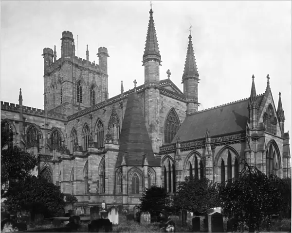 Chester Cathedral, Cheshire, 1924