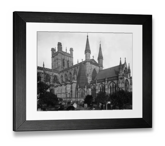Framed Print : Chester Cathedral, Cheshire, 1924 Framed Print : Chester Cathedral, Cheshire, 1924