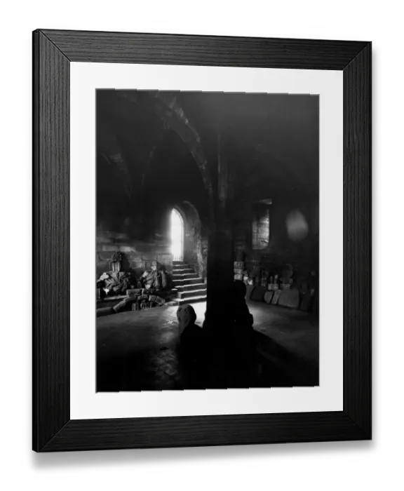 Framed Print : St Johns Crypt, Chester, Cheshire, June 1925 Framed Print : St Johns Crypt, Chester, Cheshire, June 1925