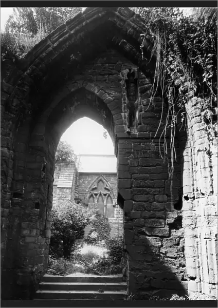 Chester, St Johns Ruins, Cheshire, June 1925