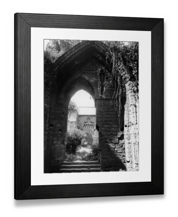 Framed Print : Chester, St Johns Ruins, Cheshire, June 1925 Framed Print : Chester, St Johns Ruins, Cheshire, June 1925