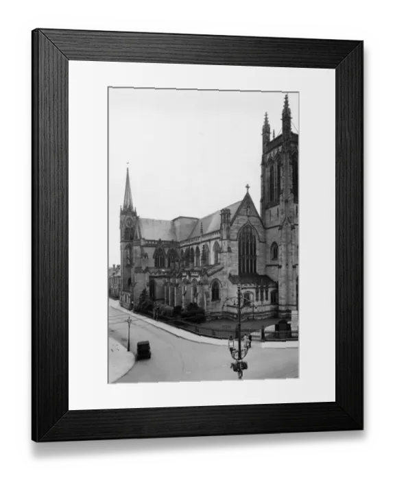 Framed Print : All Saints Parish Church, Leamington Spa, July 1927