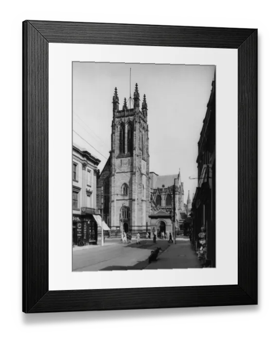Framed Print : Leamington Spa, All Saints Parish Church, 1920s Framed Print : Leamington Spa, All Saints Parish Church, 1920s