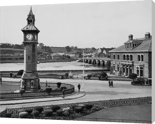 Albert Clock, Barnstaple, September 1934