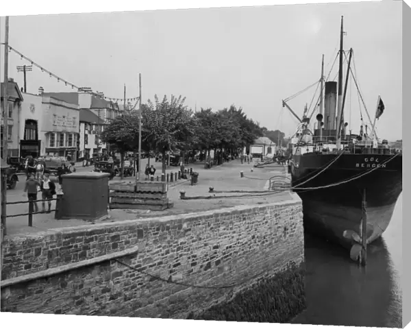 Bideford Quay, September 1934