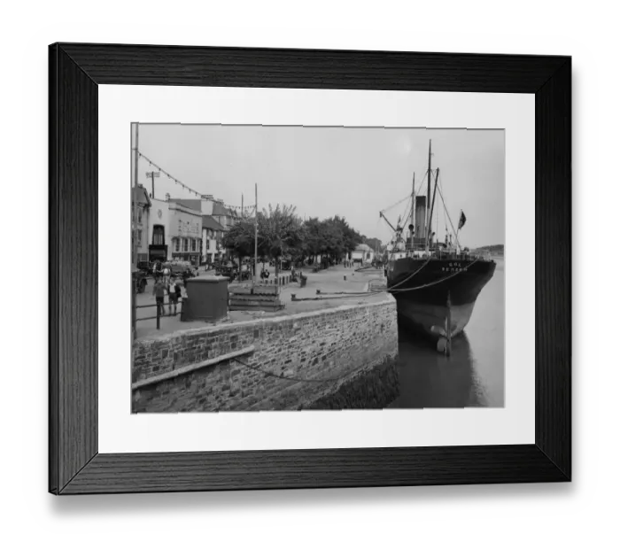 Framed Print : Bideford Quay, September 1934 Framed Print : Bideford Quay, September 1934