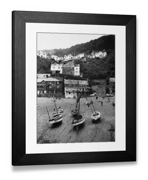 Framed Print : Clovelly, August 1929 Framed Print : Clovelly, August 1929