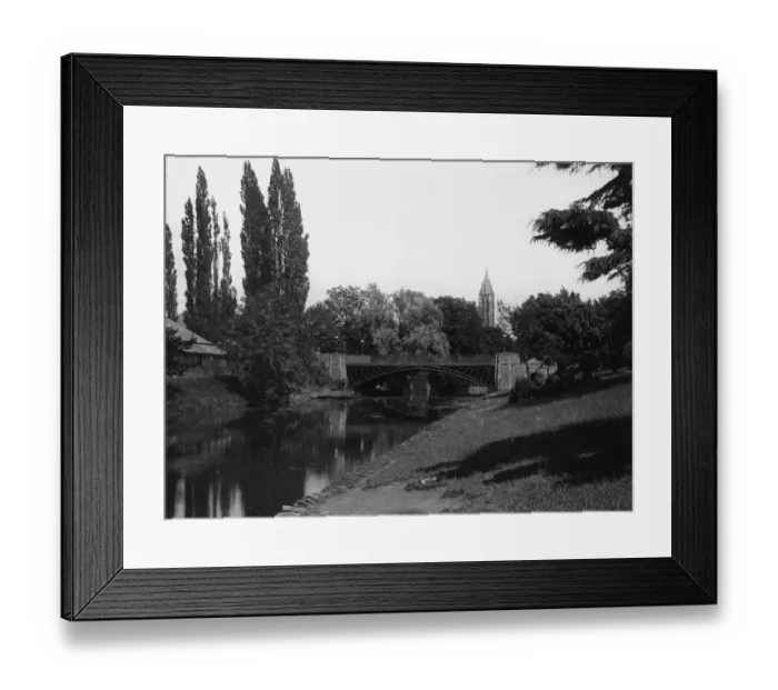 Framed Print : Adelaide Bridge, Leamington Spa Framed Print : Adelaide Bridge, Leamington Spa