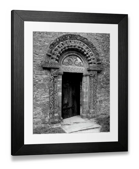 Framed Print : Kilpeck Church, Herefordshire, August 1947 Framed Print : Kilpeck Church, Herefordshire, August 1947