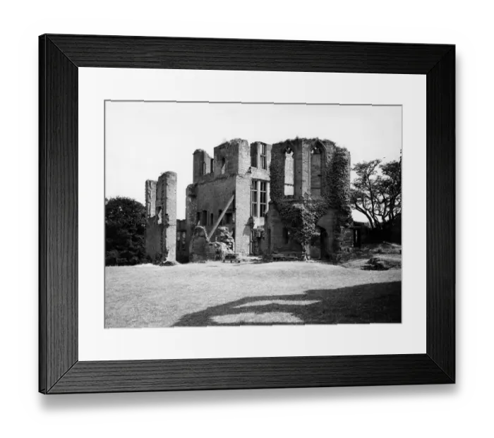 Framed Print : Kenilworth Castle, July 1935 Framed Print : Kenilworth Castle, July 1935