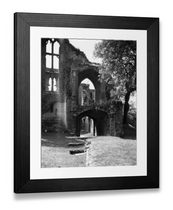 Framed Print : Entrance to Banquet Hall at Kenilworth Castle, July 1935 Framed Print : Entrance to Banquet Hall at Kenilworth Castle, July 1935