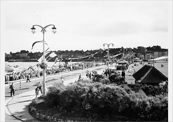 Paignton Promenade, Devon, Summer 1950