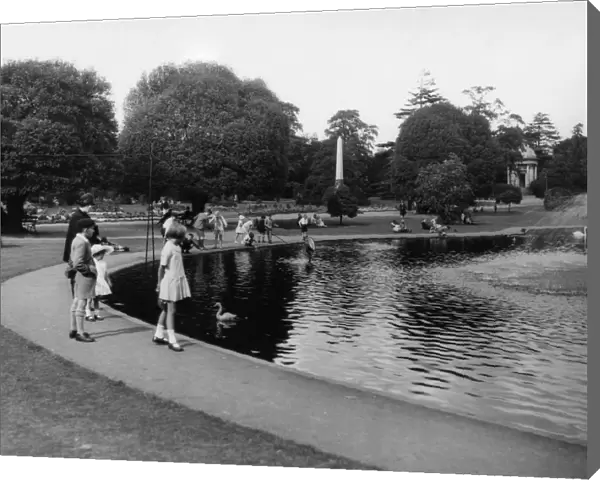 The Lake at Jephson Gardens, Leamington Spa