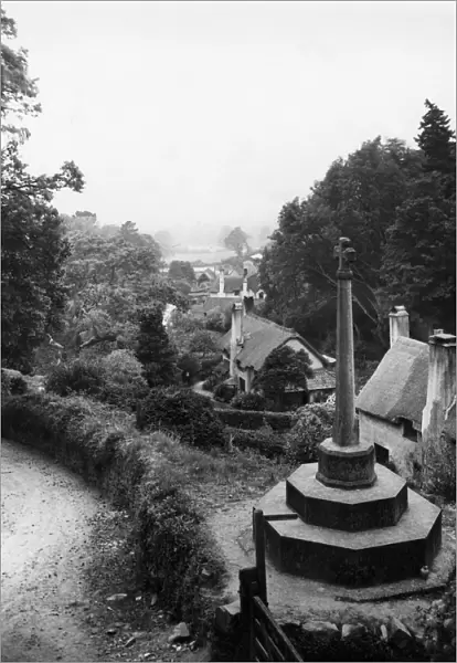 Selworthy Green in Somerset, September 1934