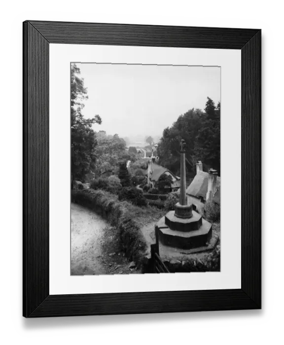 Framed Print : Selworthy Green in Somerset, September 1934