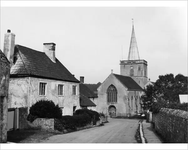 Church Street in Stogursey, Somerset