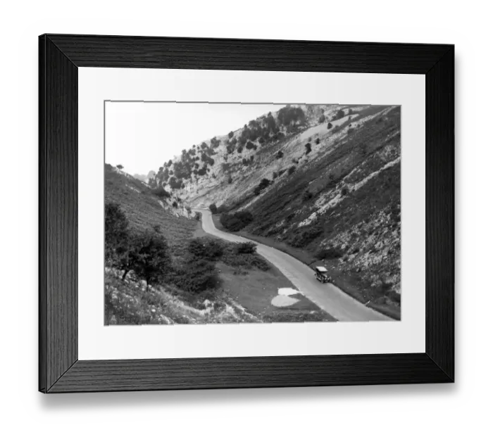 Framed Print : Burrington Combe, Mendip Hills, Somerset