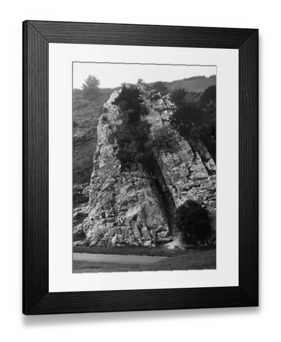 Framed Print : Rock of Ages at Burrington Combe, Somerset