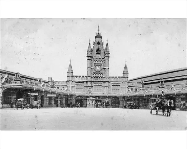 Bristol Temple Meads Station in about 1900