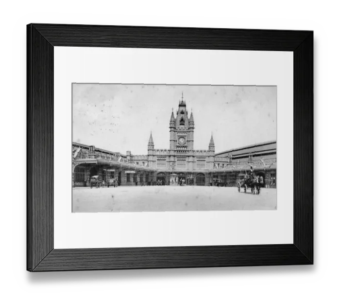 Framed Print : Bristol Temple Meads Station in about 1900 Framed Print : Bristol Temple Meads Station in about 1900