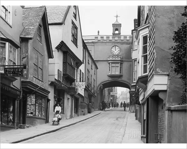 Fore Street, Totnes, Devon, c1910