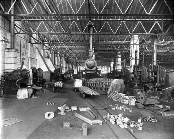 Carriage and Wagon Stamping (No. 18) Shop in 1915
