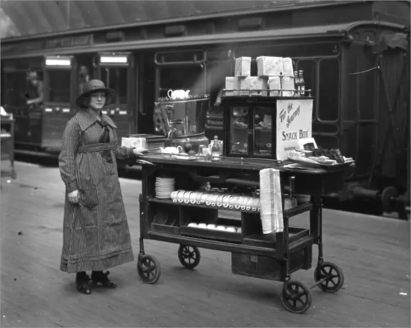 Female Refreshment Attendant, c. 1918