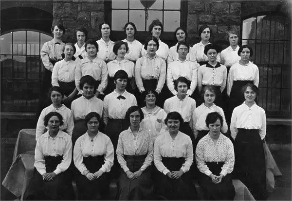 Female Clerks at Swindon Works, 1916