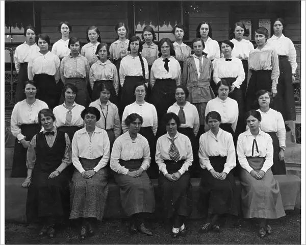 Female Clerks at Swindon Works, 1916