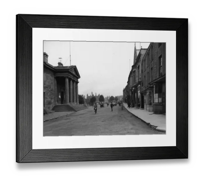 Framed Print : High Street, Chipping Norton, August 1925
