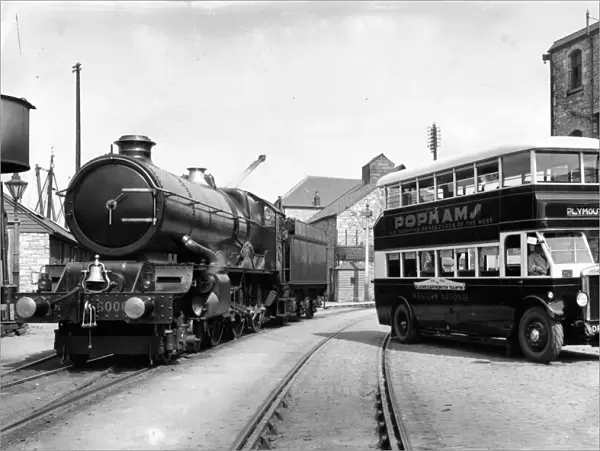 King George V at Plymouth, c1930s