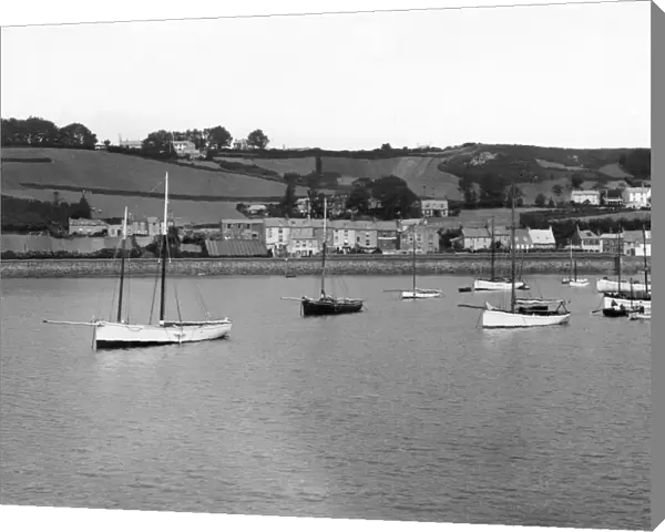 Gorey Harbour, Jersey, June 1925