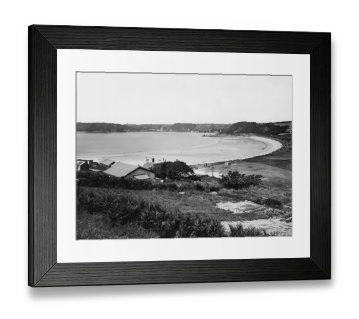 Framed Print : St Brelades Bay, Jersey, June 1925