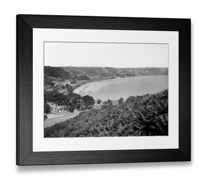 Framed Print : St Brelades Bay, Jersey, June 1925