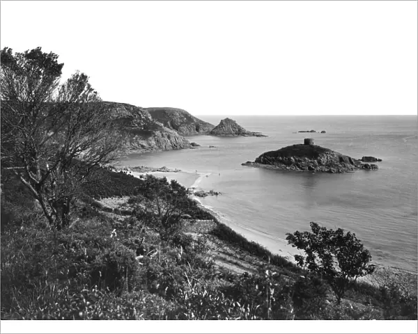 Portelet Bay, Jersey, June 1925
