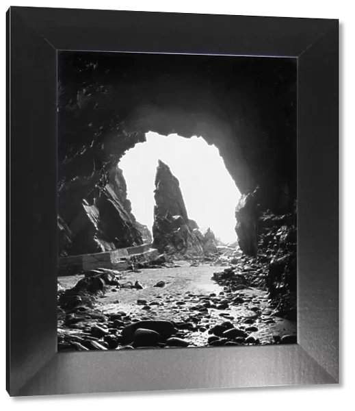 Plemont Caves, Jersey, June 1925